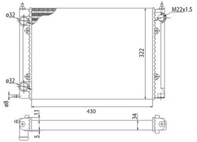 Теплообменник MAGNETI MARELLI 350213202003