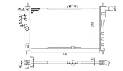 Теплообменник MAGNETI MARELLI 350213326003