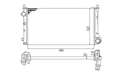 Теплообменник MAGNETI MARELLI 350213382003