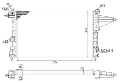 Теплообменник MAGNETI MARELLI 350213501003