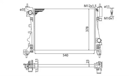 Теплообменник MAGNETI MARELLI 350213899003