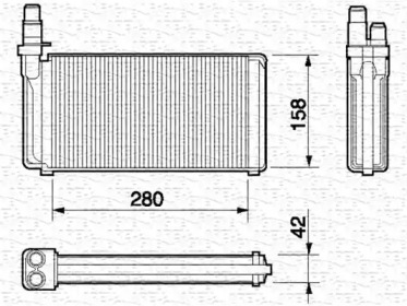 Теплообменник MAGNETI MARELLI 350218051000