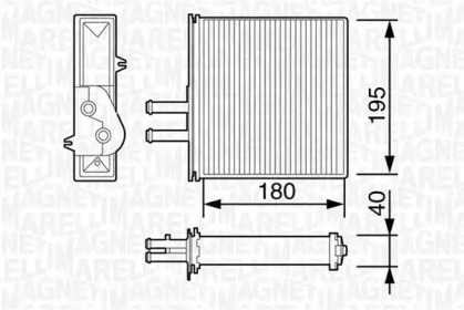 Теплообменник MAGNETI MARELLI 350218057003