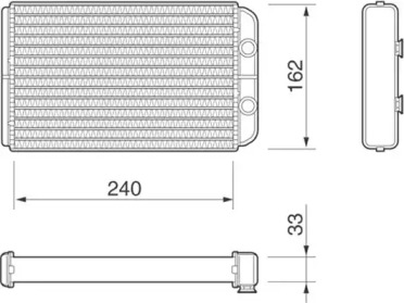 Теплообменник MAGNETI MARELLI 350218064000