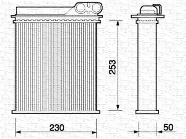 Теплообменник MAGNETI MARELLI 350218105000