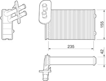 Теплообменник MAGNETI MARELLI 350218211000