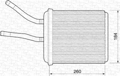Теплообменник MAGNETI MARELLI 350218218000