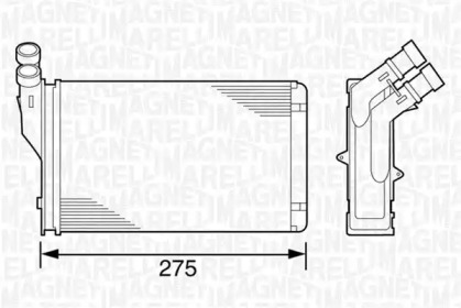 Теплообменник MAGNETI MARELLI 350218221000