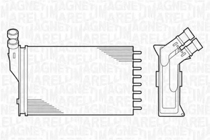 Теплообменник MAGNETI MARELLI 350218222000