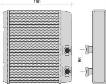 Теплообменник MAGNETI MARELLI 350218252000