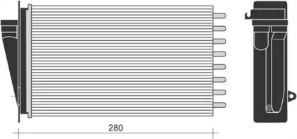 Теплообменник MAGNETI MARELLI 350218267000