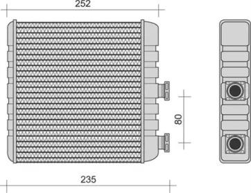 Теплообменник MAGNETI MARELLI 350218270000