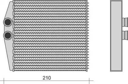 Теплообменник MAGNETI MARELLI 350218271000