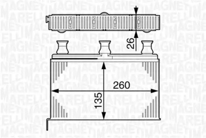 Теплообменник MAGNETI MARELLI 350218281000