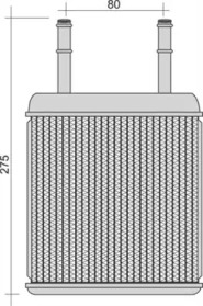 Теплообменник MAGNETI MARELLI 350218285000