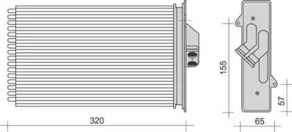 Теплообменник MAGNETI MARELLI 350218290000