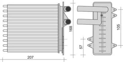 Теплообменник MAGNETI MARELLI 350218291000