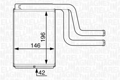 Теплообменник MAGNETI MARELLI 350218310000