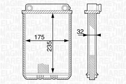Теплообменник MAGNETI MARELLI 350218311000