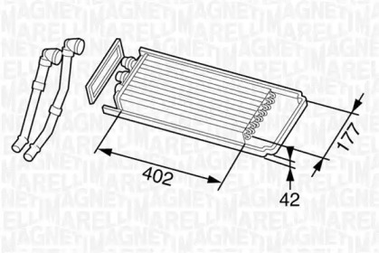 Теплообменник MAGNETI MARELLI 350218324000