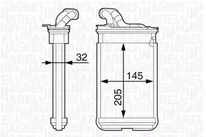 Теплообменник MAGNETI MARELLI 350218346000