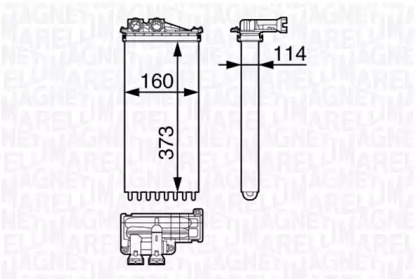 Теплообменник MAGNETI MARELLI 350218351000