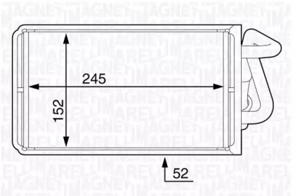 Теплообменник MAGNETI MARELLI 350218360000