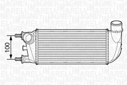 Теплообменник MAGNETI MARELLI 351319201490