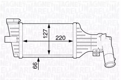 Теплообменник MAGNETI MARELLI 351319201860