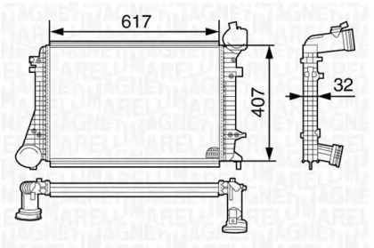 Теплообменник MAGNETI MARELLI 351319202000