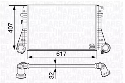 Теплообменник MAGNETI MARELLI 351319202020