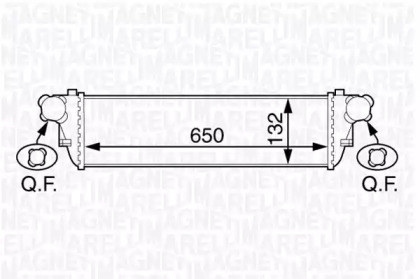 Теплообменник MAGNETI MARELLI 351319202060