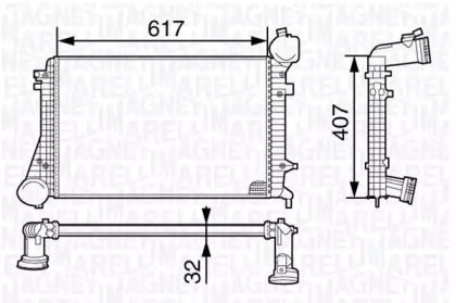 Теплообменник MAGNETI MARELLI 351319202080