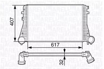 Теплообменник MAGNETI MARELLI 351319202160