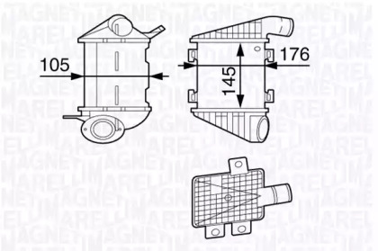 Теплообменник MAGNETI MARELLI 351319202190