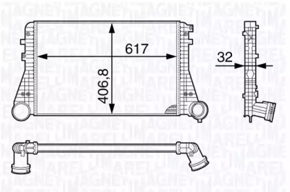 Теплообменник MAGNETI MARELLI 351319202250