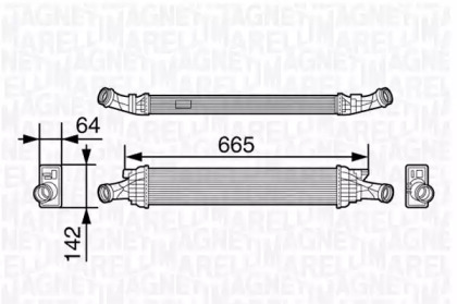 Теплообменник MAGNETI MARELLI 351319202260