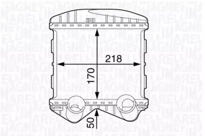 Теплообменник MAGNETI MARELLI 351319202340