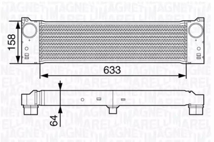 Теплообменник MAGNETI MARELLI 351319202420