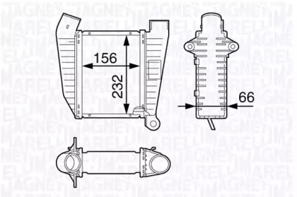 Теплообменник MAGNETI MARELLI 351319202450