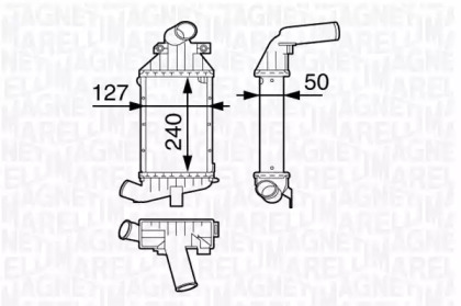 Интеркулер MAGNETI MARELLI 351319202490