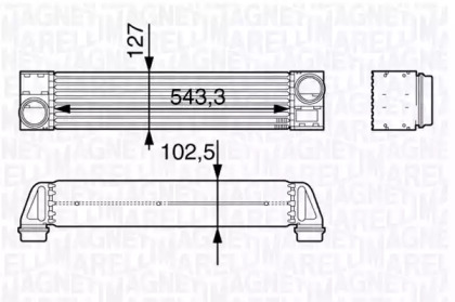 Теплообменник MAGNETI MARELLI 351319202650