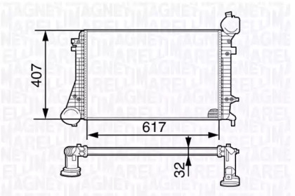 Теплообменник MAGNETI MARELLI 351319202670