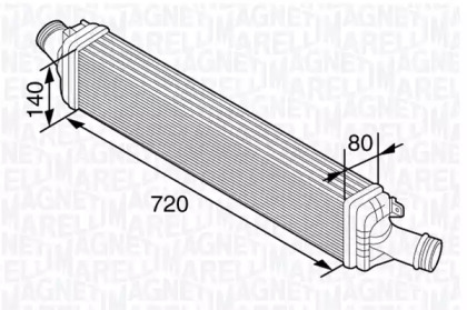 Теплообменник MAGNETI MARELLI 351319202690