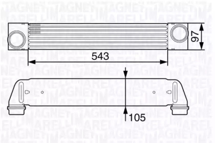 Теплообменник MAGNETI MARELLI 351319202720