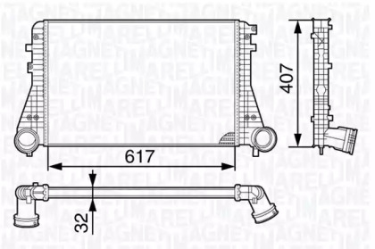 Теплообменник MAGNETI MARELLI 351319202830