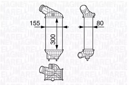 Теплообменник MAGNETI MARELLI 351319202880