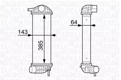 Теплообменник MAGNETI MARELLI 351319202940