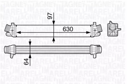 Теплообменник MAGNETI MARELLI 351319202980