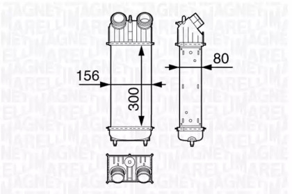 Теплообменник MAGNETI MARELLI 351319203000